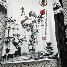 "Camisa Japão Edição Tóquio Ghoul Ken Kaneki 24/25 - Torcedor Masculina Branca - Netmantos"
