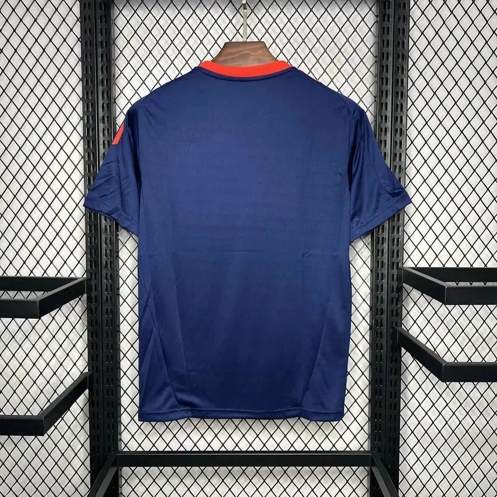"Camisa Manchester United Treino 24/25 - Torcedor Masculina Azul Escuro - Netmantos"