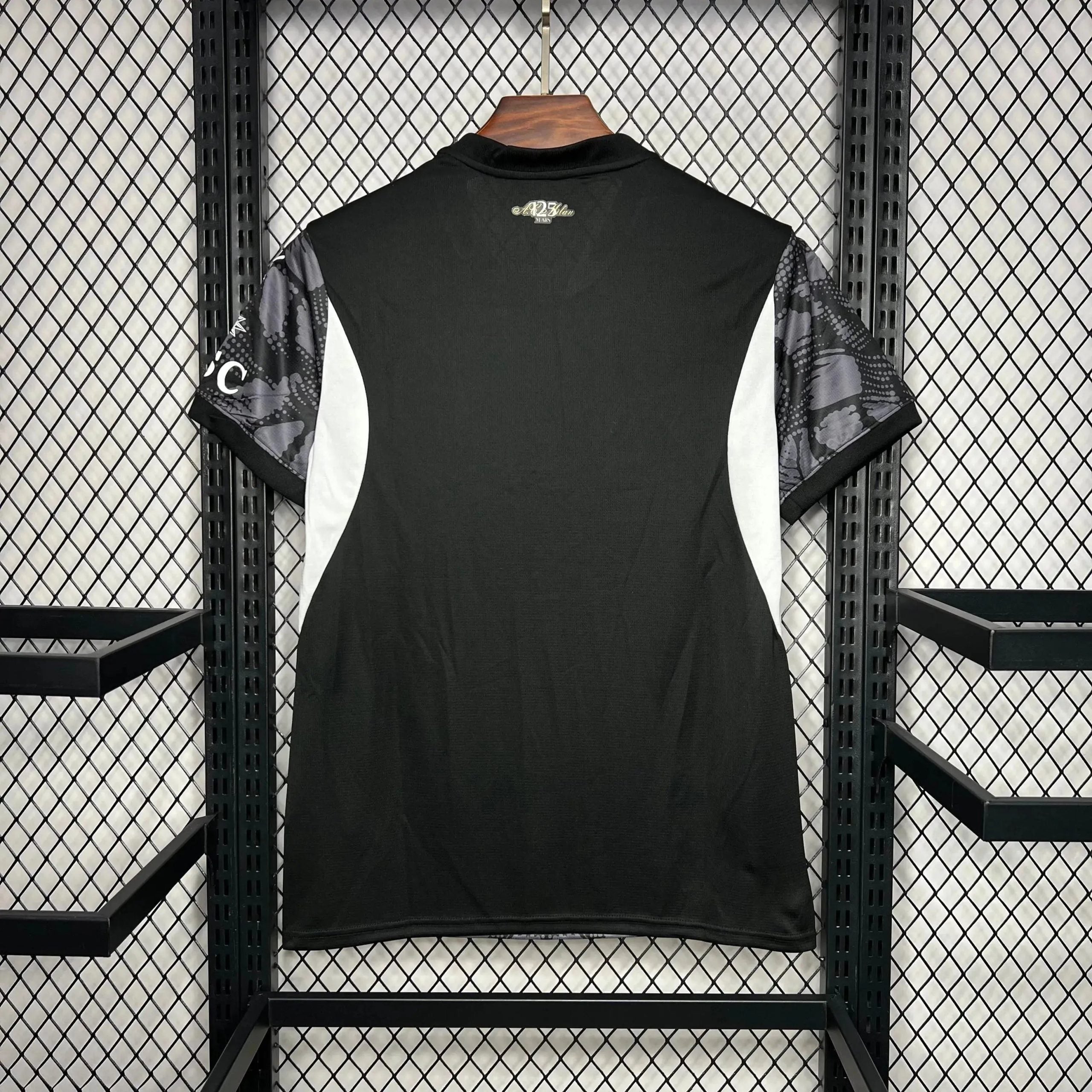 "Camisa AC Milan Goleiro 24/25 - Torcedor Masculina Preta - Netmantos"