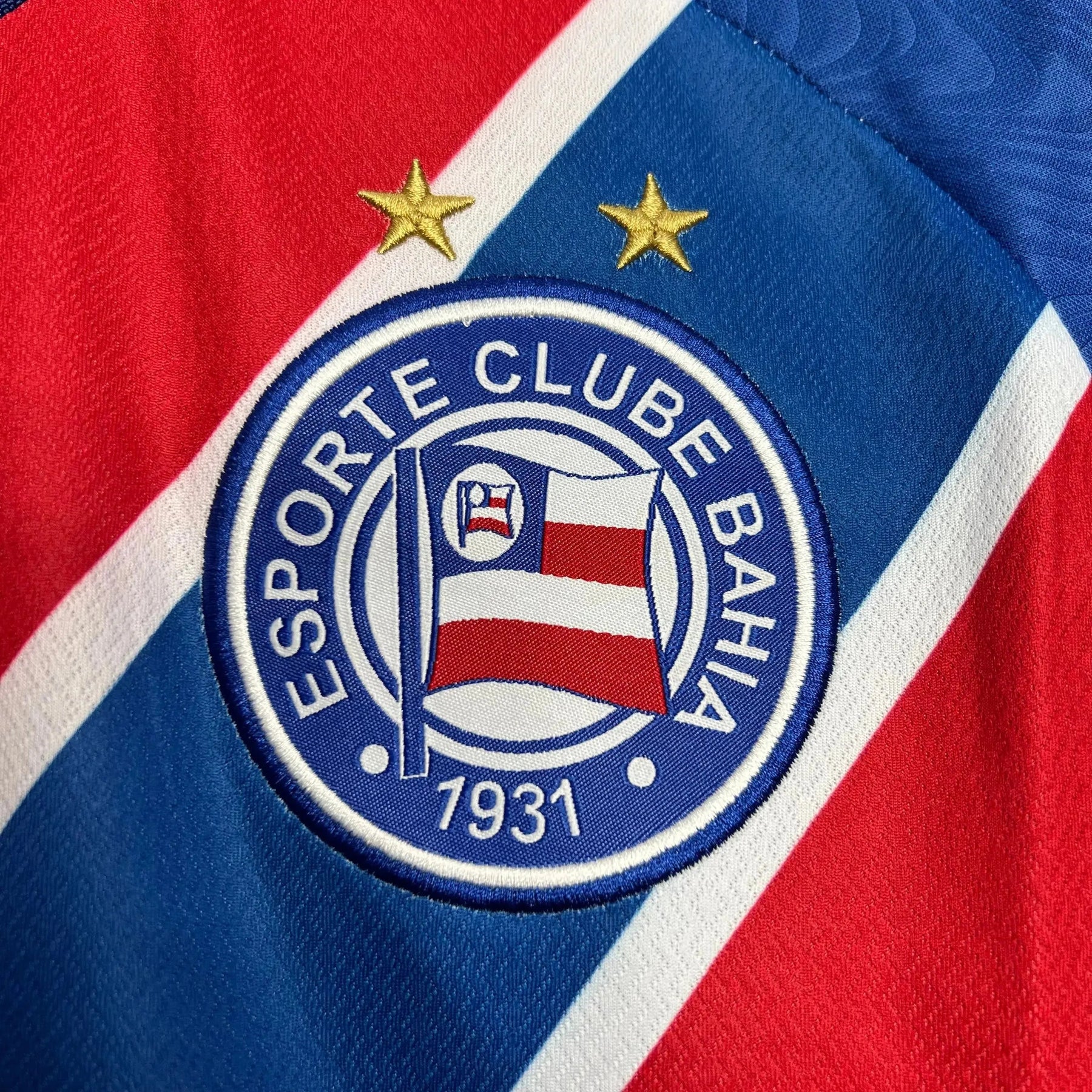 "Camisa Bahia Away 24/25 - Torcedor Masculina Azul e Vermelha - Netmantos"