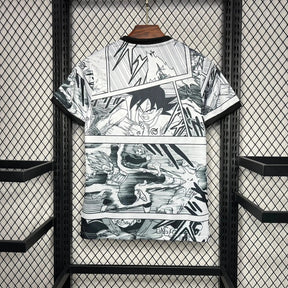 "Camisa Japão Edição Especial Saiyajin 24/25 - Torcedor Masculina Branca - Netmantos"