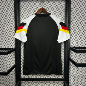 "Camisa Alemanha Pré-Jogo 24/25 - Torcedor Masculina Preta - Netmantos"