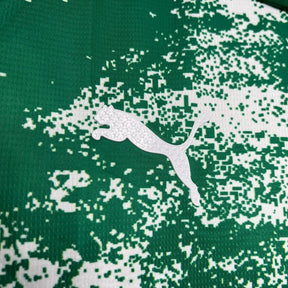 "Camisa Palmeiras Edição Meio Ambiente 24/25 - Torcedor Masculina Manhcada Branca - Netmantos"