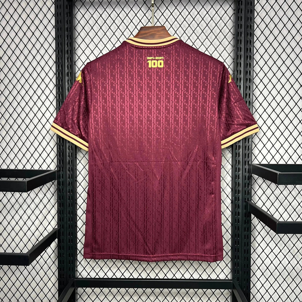 "Camisa Juventus da Mooca Centenário Home 24/25 - Torcedor Masculina Vermelha/Vinho - Netmantos"