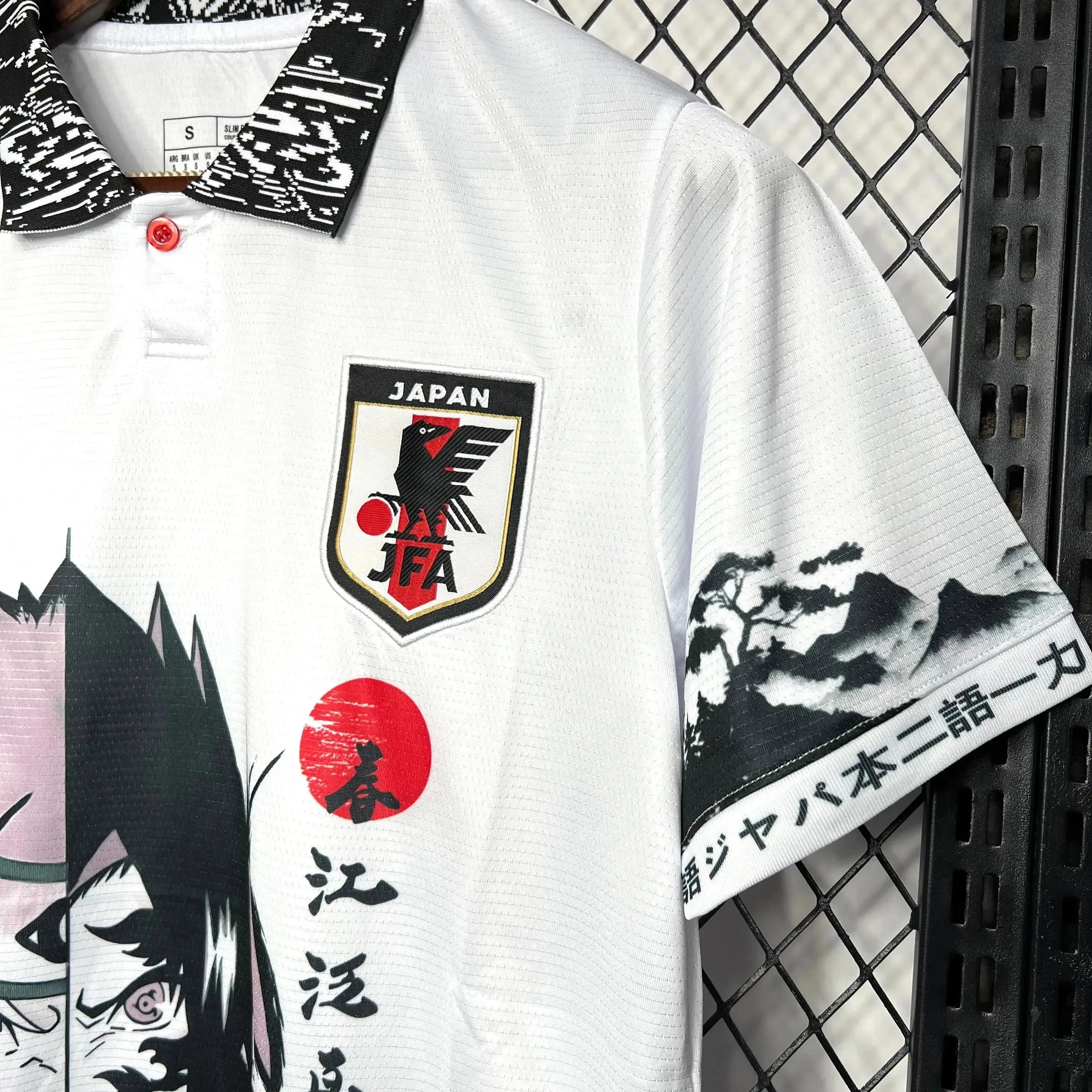 "Camisa Japão Edição Uzumaki Naruto & Uchiha Sasuke 24/25 - Torcedor Masculina Branca - Netmantos"