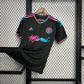 "Camisa Inter Miami Edição Especial 24/25 - Torcedor Masculina Preta - Netmantos"