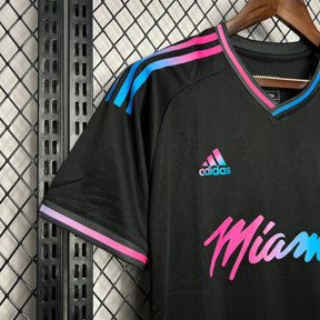 "Camisa Inter Miami Edição Especial 24/25 - Torcedor Masculina Preta - Netmantos"
