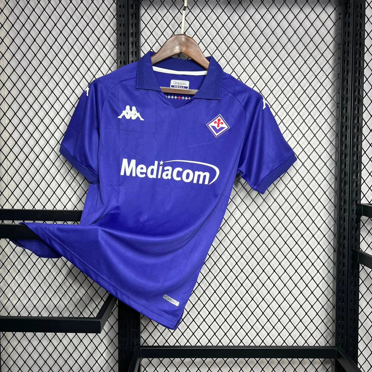 "Camisa Fiorentina Home 24/25 - Torcedor Masculina Roxa - Netmantos"