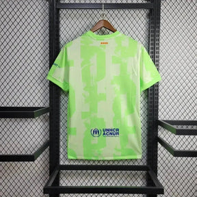 "Camisa Barcelona Third Away 24/25 - Torcedor Masculina Verde - Netmantos"