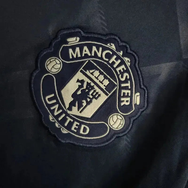 "Camisa Manchester United Away 24/25 - Torcedor Masculina Azul Escuro - Netmantos"