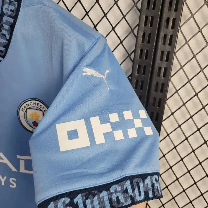 "Camisa Manchester City Home 24/25 - Torcedor Masculina Azul - Netmantos"