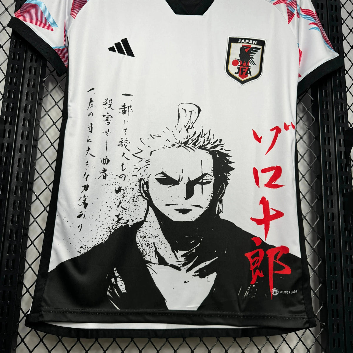 "Camisa Japão Edição Roronoa Zoro 24/25 - Torcedor Masculina Branca - Netmantos"