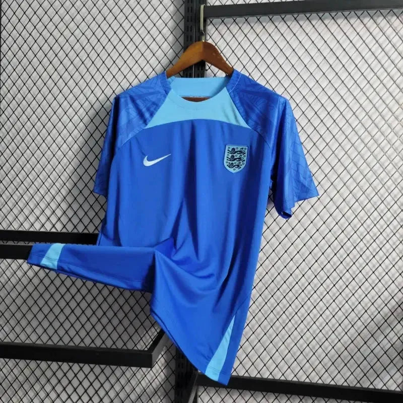 "Camisa Inglaterra Treino 22/23 - Torcedor Masculina Azul - Netmantos"
