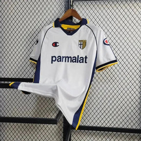 "Camisa Parma Retrô Away 2003/04 - Torcedor Masculina Branca - Netmantos"