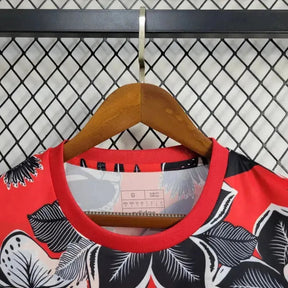 "Camisa Flamengo Edição Especial FARM 24/25 - Torcedor Masculina Vermelha Florida - Netmantos"