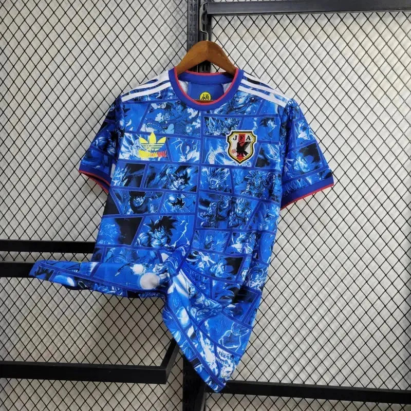 "Camisa Japão Edição Especial Dragon Ball 24/25 - Torcedor Masculina Azul - Netmantos"