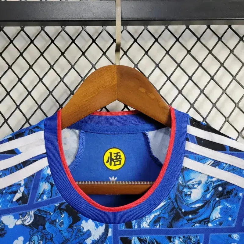 "Camisa Japão Edição Especial Dragon Ball 24/25 - Torcedor Masculina Azul - Netmantos"