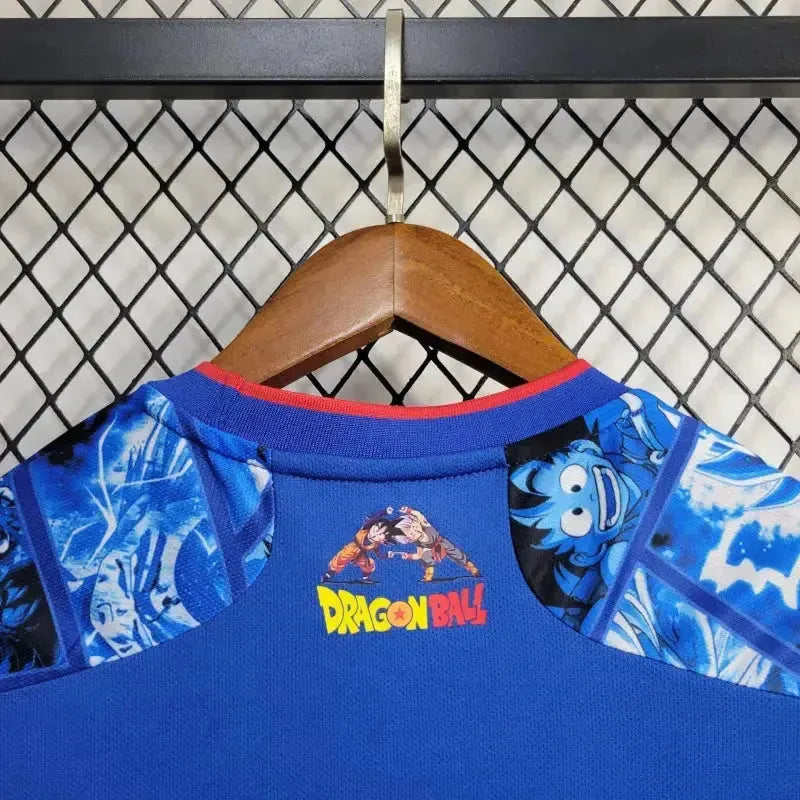 "Camisa Japão Edição Especial Dragon Ball 24/25 - Torcedor Masculina Azul - Netmantos"