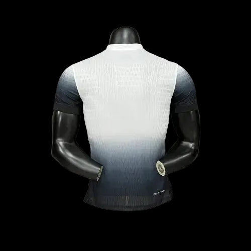 "Camisa Timão Home 24/25 - Jogador Masculina Preta e Branca + Patrocínios - Netmantos"