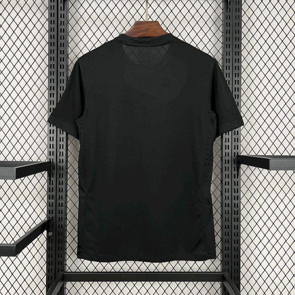 "Camisa Timão Away II 24/25 - Torcedor Masculina Preta + Patrocínios - Netmantos"