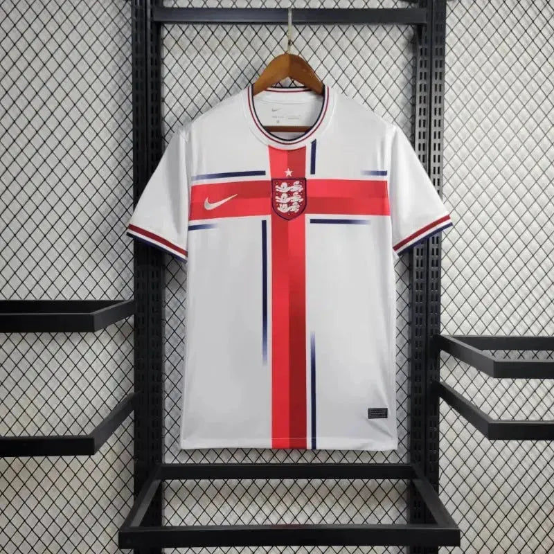 "Camisa Inglaterra Treino 24/25 - Torcedor Masculina Branca - Netmantos"
