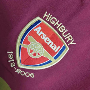 "Camisa Arsenal Retrô 2005/06 - Torcedor Masculina Vermelha - Netmantos"