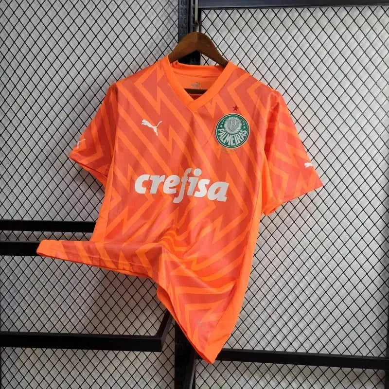 "Camisa Palmeiras Goleiro 24/25 - Torcedor Masculina Laranja - Netmantos"