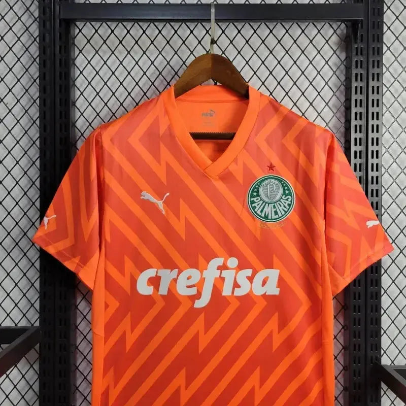 "Camisa Palmeiras Goleiro 24/25 - Torcedor Masculina Laranja - Netmantos"