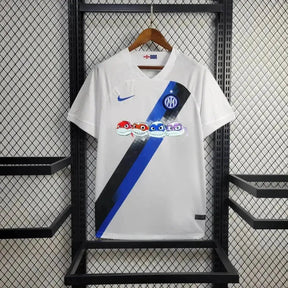 "Camisa Inter de Milão Away 23/24 - Torcedor Masculina Branca + Patrocínio Tartarugas Ninja - Netmantos"