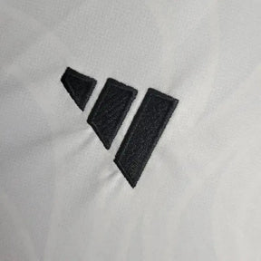 "Camisa Flamengo Away 24/25 - Torcedor Feminina Branca + Todos Patrocínios - Netmantos"