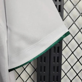 "Camisa Fluminense Away 24/25 - Torcedor Masculina Branca + Patches Libertadores + Patrocínios - Netmantos"