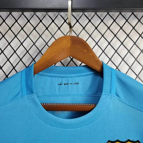 "Camisa Barcelona Retrô Away II 15/16 - Torcedor Masculina Azul - Netmantos"