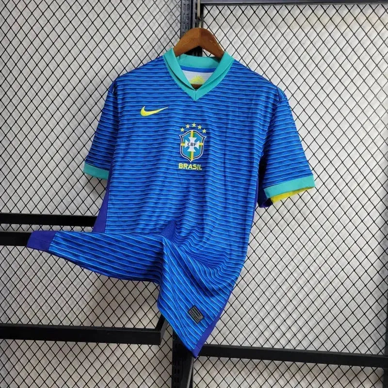 "Camisa Brasil Away 24/25 - Torcedor Masculina Azul - Netmantos"