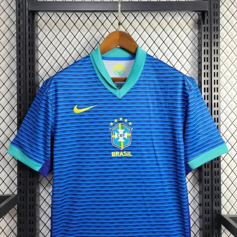 "Camisa Brasil Away 24/25 - Torcedor Masculina Azul - Netmantos"