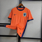 "Camisa Holanda Home 24/25 - Torcedor Masculina Laranja - Netmantos"