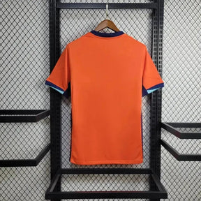 "Camisa Holanda Home 24/25 - Torcedor Masculina Laranja - Netmantos"