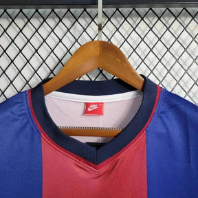 "Camisa Barcelona Home Retrô 1998/99 - Torcedor Masculina - Netmantos"