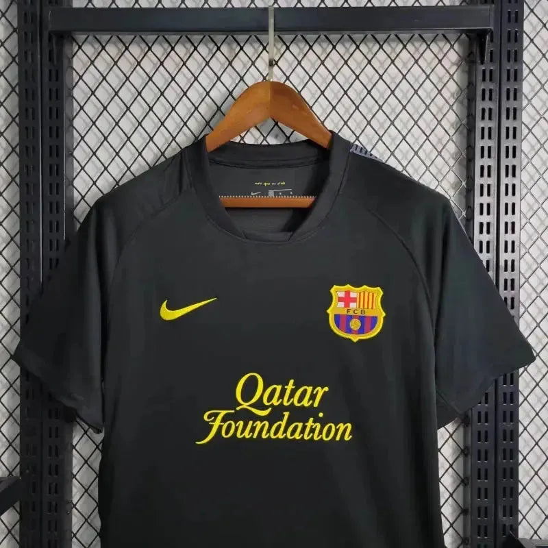 "Camisa Barcelona Away Retrô 2011/12 - Torcedor Masculina Preta - Netmantos"
