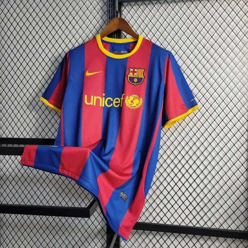 "Camisa Barcelona Home Retrô 2010/11 - Torcedor Masculina - Netmantos"