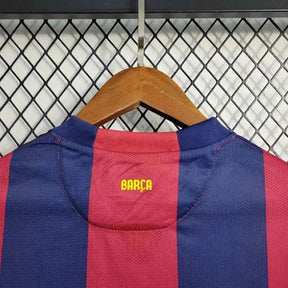 "Camisa Barcelona Home Retrô 2014/15 - Torcedor Masculina Manga Longa - Netmantos"