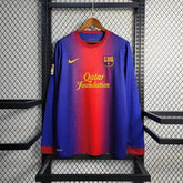 "Camisa Barcelona Home Retrô 2012/13 - Torcedor Masculina Manga Longa - Netmantos"