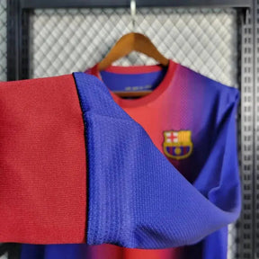 "Camisa Barcelona Home Retrô 2012/13 - Torcedor Masculina Manga Longa - Netmantos"