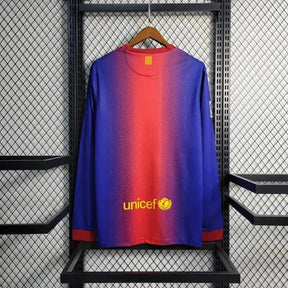 "Camisa Barcelona Home Retrô 2012/13 - Torcedor Masculina Manga Longa - Netmantos"