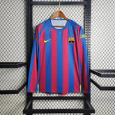 "Camisa Barcelona Home Retrô 2005/06 - Torcedor Masculina Manga Longa - Netmantos"