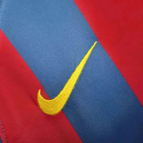 "Camisa Barcelona Home Retrô 2005/06 - Torcedor Masculina Manga Longa - Netmantos"