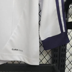 "Camisa Real Madrid Home Retrô 2012/13 - Torcedor Masculina Branca Manga Longa - Netmantos"