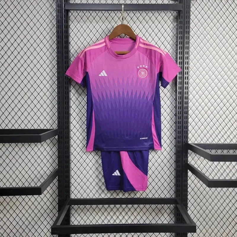 "Camisa Alemanha Away 24/25 - Torcedor Infantil Roxa - Netmantos"