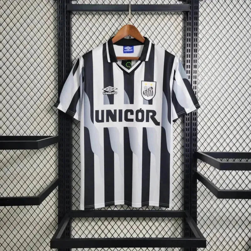 "Camisa Santista Away Retrô 1998 - Torcedor Masculina - Netmantos"