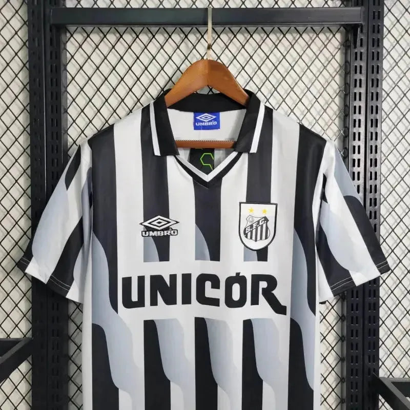 "Camisa Santista Away Retrô 1998 - Torcedor Masculina - Netmantos"
