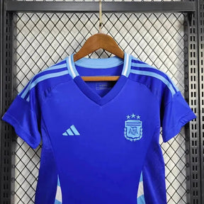 "Camisa Argentina Away 24/25 - Torcedor Feminina Azul - Netmantos"